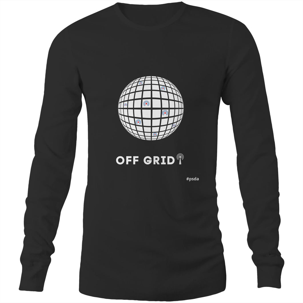 Off Grid - Mens Long Sleeve T-Shirt