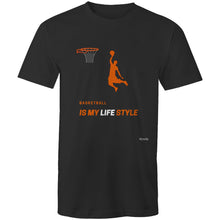 Load image into Gallery viewer, Basketball Is My Life Style - Mens T-Shirt
