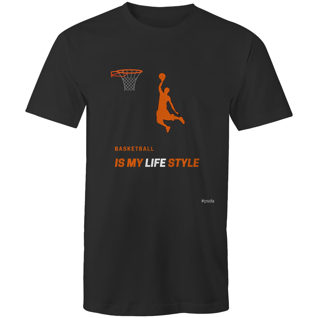 Basketball Is My Life Style - Mens T-Shirt