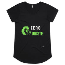 Load image into Gallery viewer, Zero Waste - Womens Scoop Neck T-Shirt
