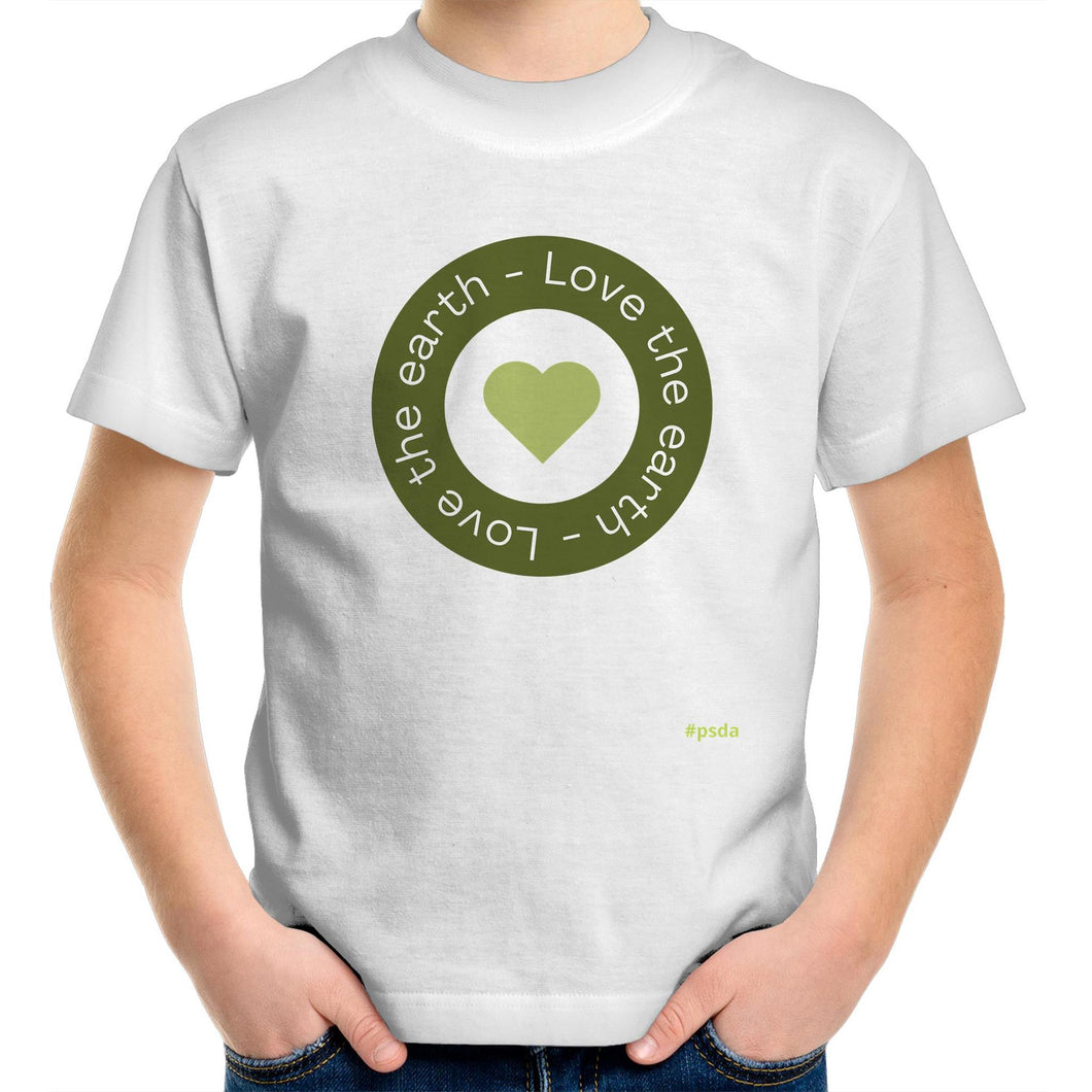 Love The Earth - Kids/Youth Crew T-Shirt