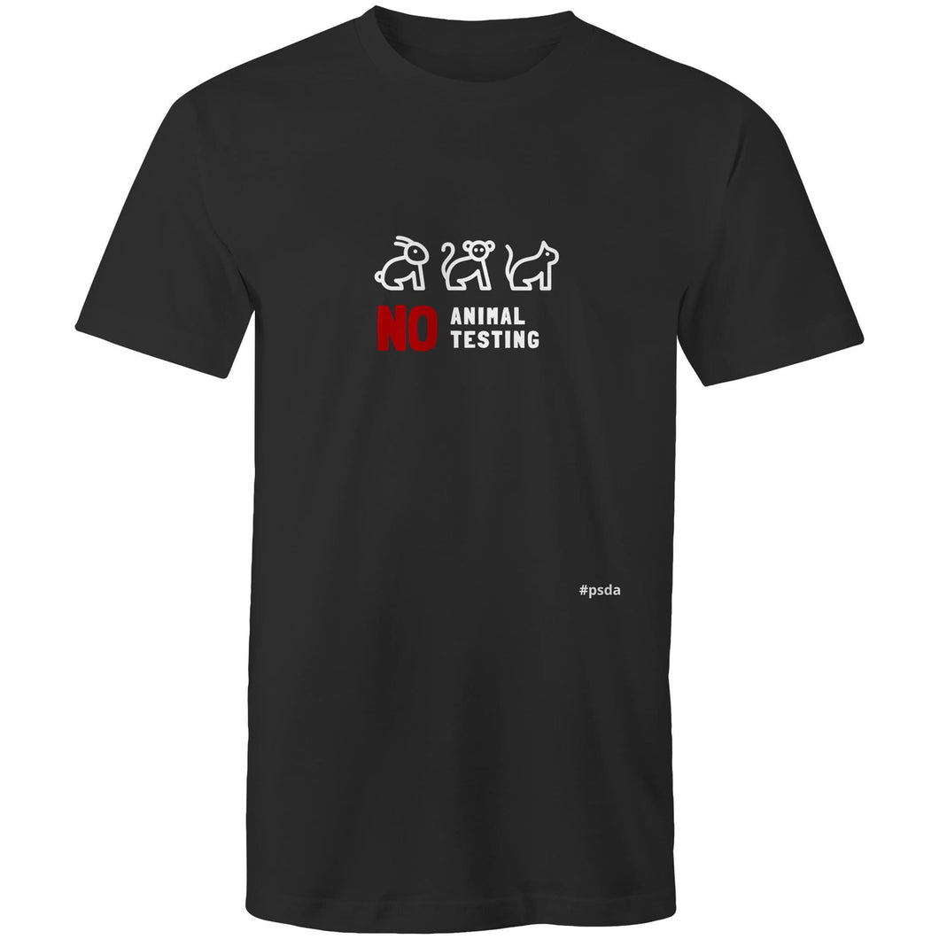 NO Animal Testing - Mens T-Shirt
