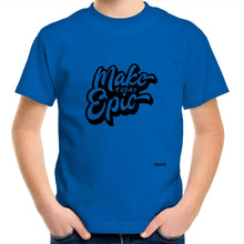 Load image into Gallery viewer, Make Today Epic - Kids/Youth Crew T-Shirt
