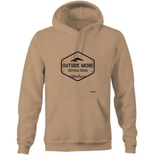 Load image into Gallery viewer, Outside More. Stress Less - Pocket Hoodie Sweatshirt

