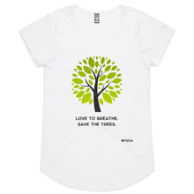 Load image into Gallery viewer, save the tress female tshirts australia
