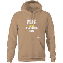 Load image into Gallery viewer, Keep Calm And Carry On - Pocket Hoodie Sweatshirt
