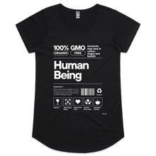 Load image into Gallery viewer, Human Being - Womens Scoop Neck T-Shirt
