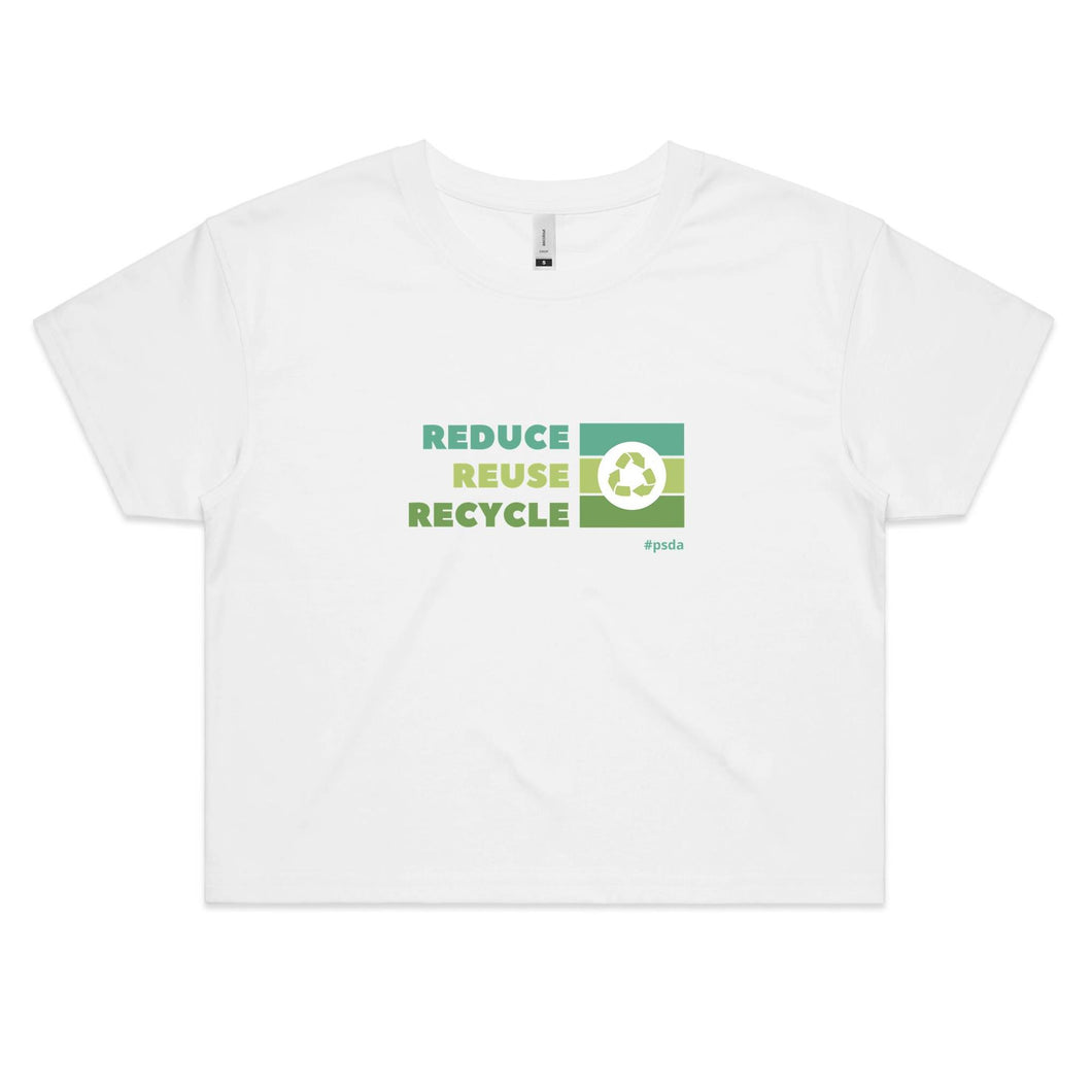 female recycling tshirts australia