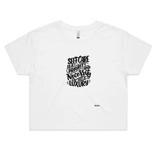 Load image into Gallery viewer, Self Care - Women&#39;s Crop Tee
