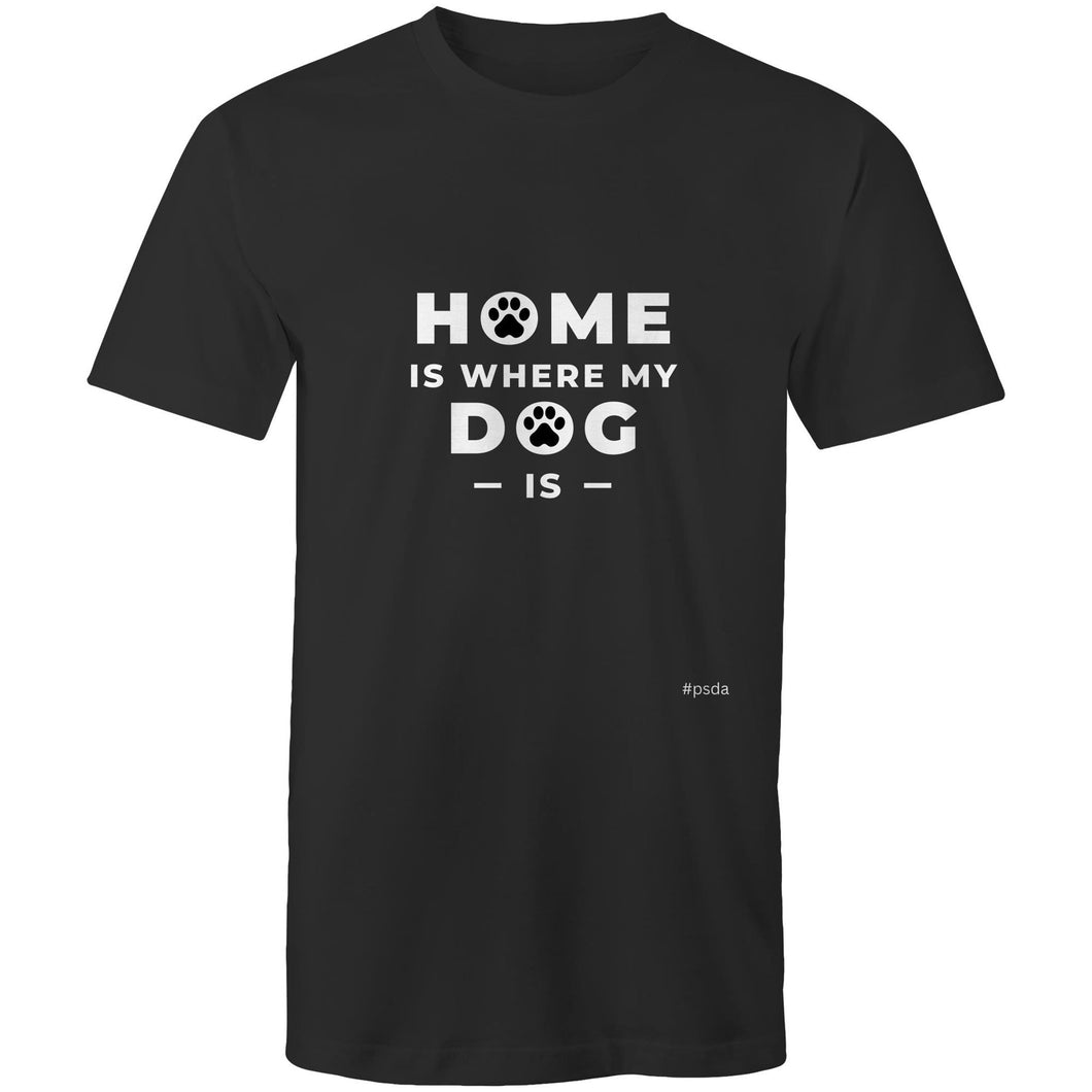 Home Is Where My Dog Is - Mens T-Shirt