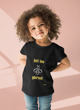 Load image into Gallery viewer, just bee yourself girls tshirts australia
