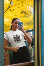 Load image into Gallery viewer, Anything Worth Having Takes Time - Women&#39;s Crop Tee
