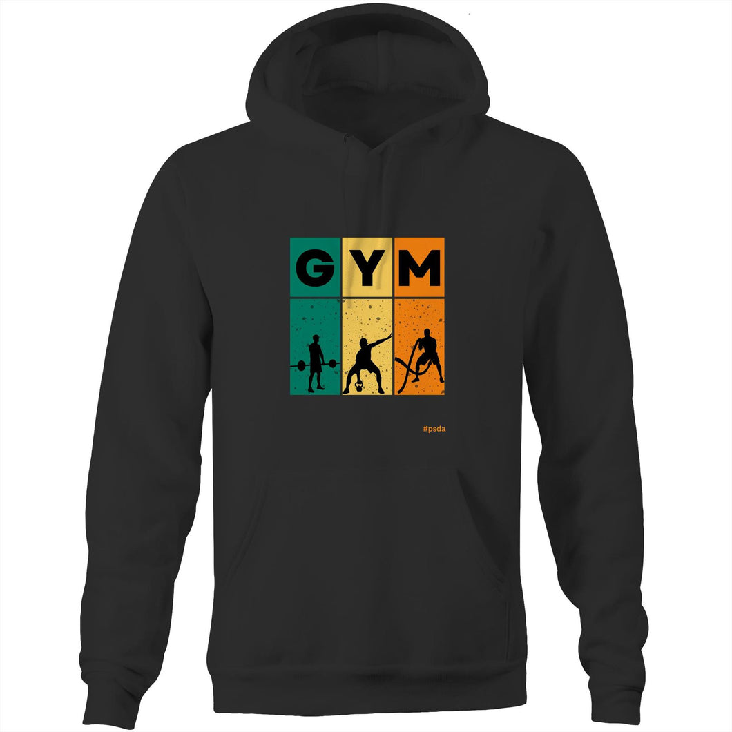 Gym - Pocket Hoodie Sweatshirt