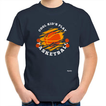 Load image into Gallery viewer, Cool Kids Play Basketball - Kids/Youth Crew T-Shirt
