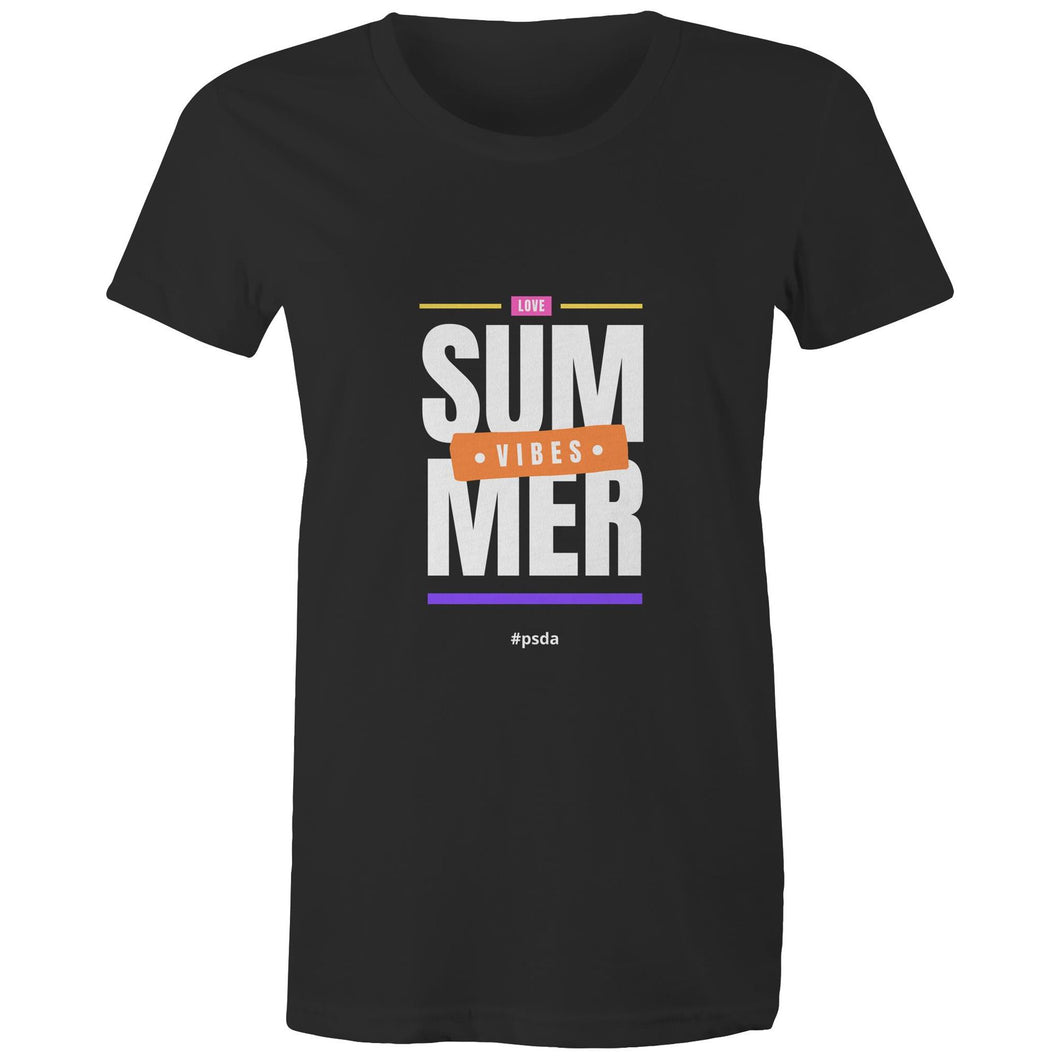 female summer vibe tshirts australia