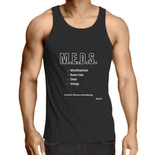 Load image into Gallery viewer, M.E.D.S - Mens Singlet Top
