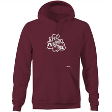 Load image into Gallery viewer, live your purpose female hoodies australia
