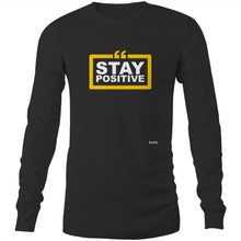 Load image into Gallery viewer, Stay Positive - Mens Long Sleeve T-Shirt
