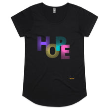 Load image into Gallery viewer, Hope - Womens Scoop Neck T-Shirt
