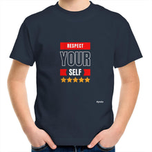 Load image into Gallery viewer, Respect Your Self - Kids/Youth Crew T-Shirt
