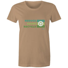 Load image into Gallery viewer, female recycling tshirts australia
