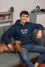 Load image into Gallery viewer, Home Is Where My Dog Is - Pocket Hoodie Sweatshirt
