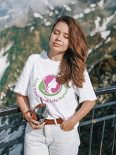 Load image into Gallery viewer, Live Your Best Life Naturally - High Quality Regular - Female T-Shirt
