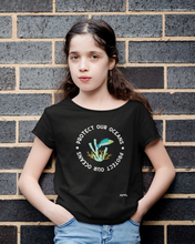 Load image into Gallery viewer, protect our oceans girls tshirts australia
