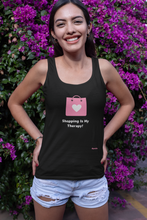 Load image into Gallery viewer, Shopping Is My Therapy - Womens Singlet
