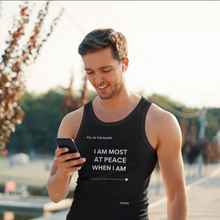 Load image into Gallery viewer, mens peace singlet tops australia
