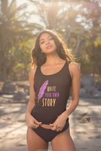 Load image into Gallery viewer, Write Your Own Story - Womens Singlet
