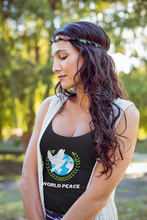 Load image into Gallery viewer, World Peace - Womens Singlet
